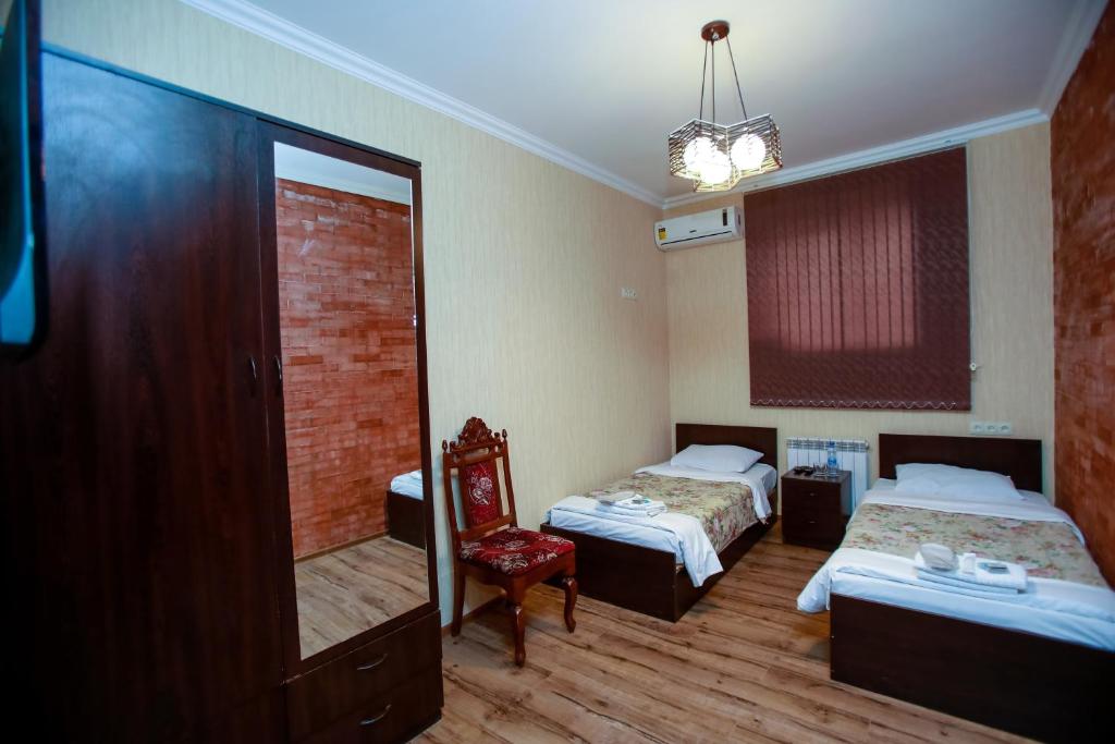 Postel nebo postele na pokoji v ubytování Hotel 4You