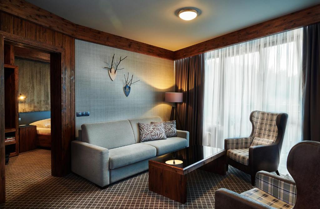 Posezení v ubytování Hotel Pošta