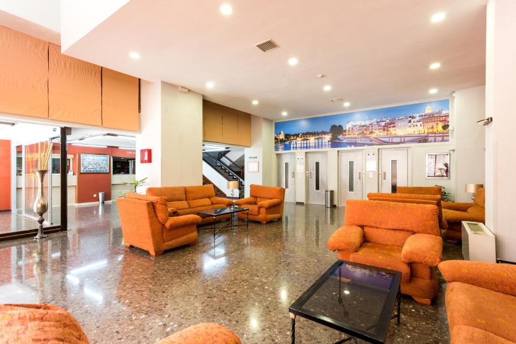 Posezení v ubytování Apartamentos Resitur