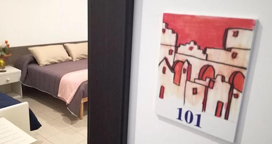 Postel nebo postele na pokoji v ubytování Matera Sassi Rooms 21/a e 21/b