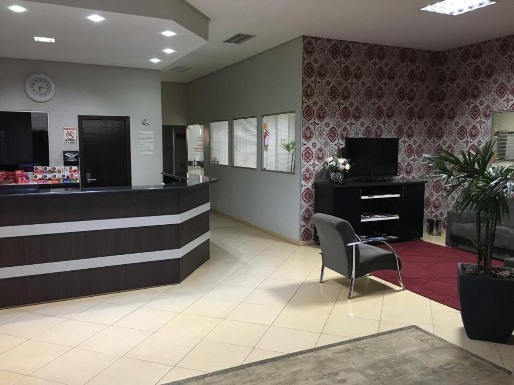 Vstupní hala nebo recepce v ubytování Hotel Notre Dame