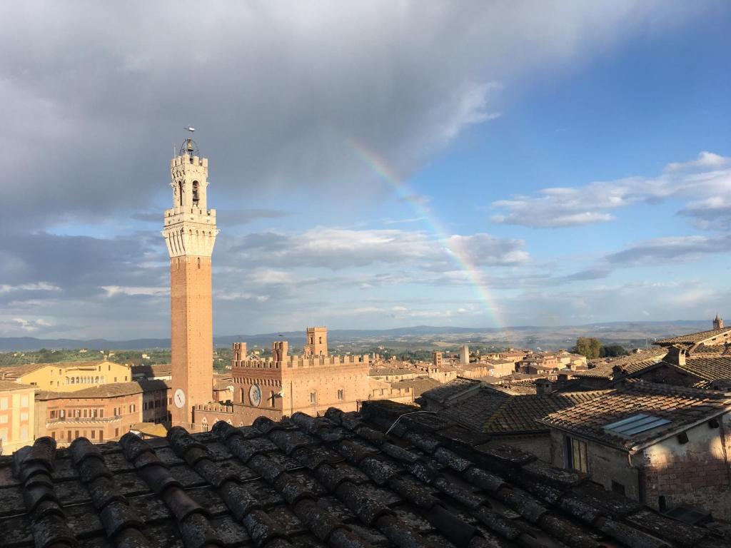 Výhľad na mesto Siena alebo výhľad na mesto priamo z apartmánu