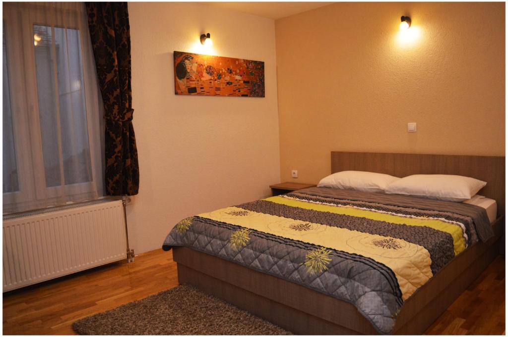 Postel nebo postele na pokoji v ubytování Hotel Treff