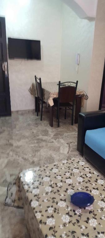 Posezení v ubytování Appartements M'diq