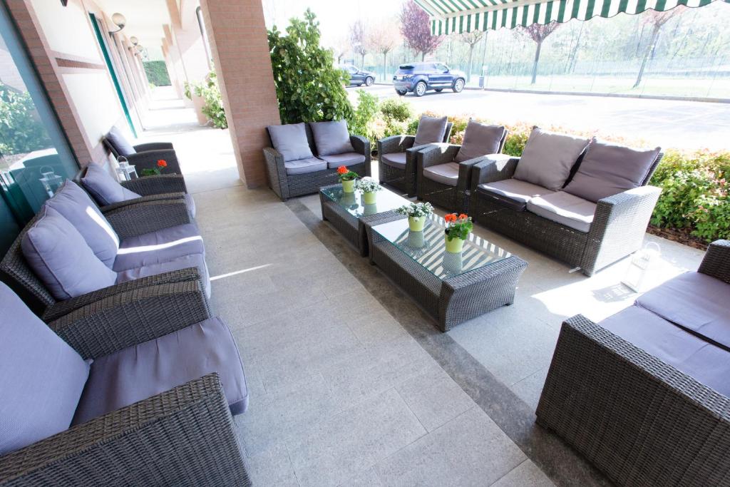 Posezení v ubytování Vald Hotel