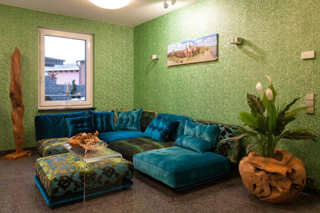 Posezení v ubytování Aragon - Hotel - Garni