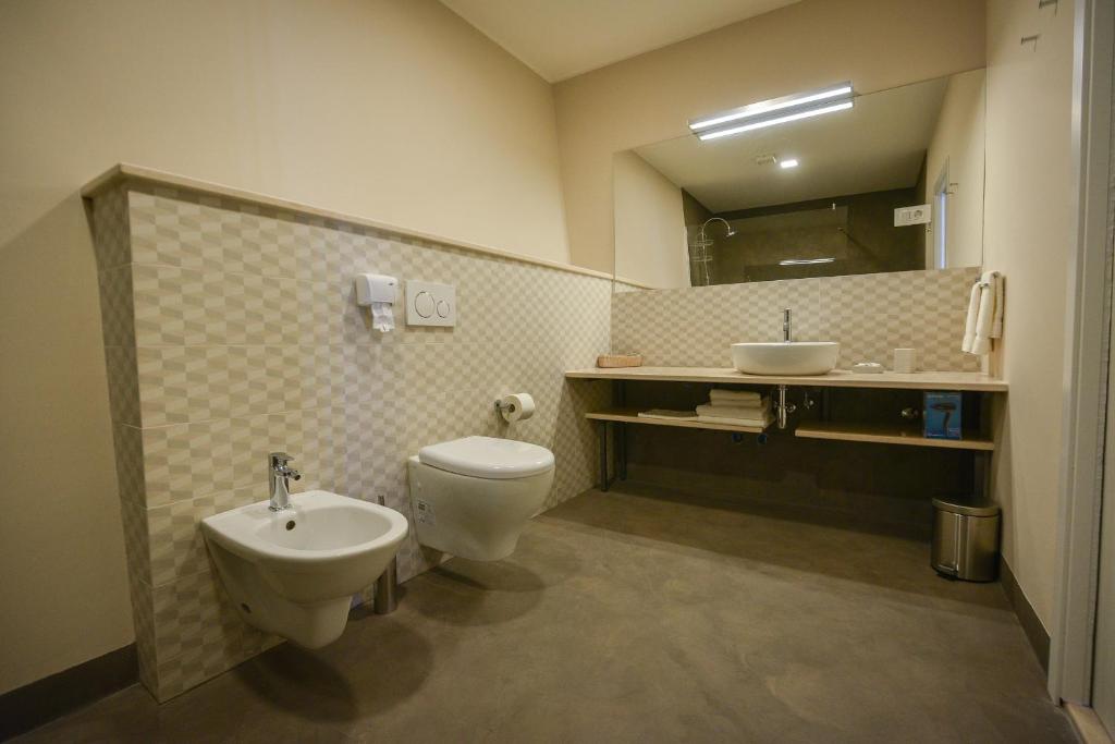Koupelna v ubytování Hotel Draga di Lovrana