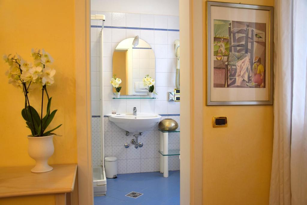 Koupelna v ubytování Residenza Favaro