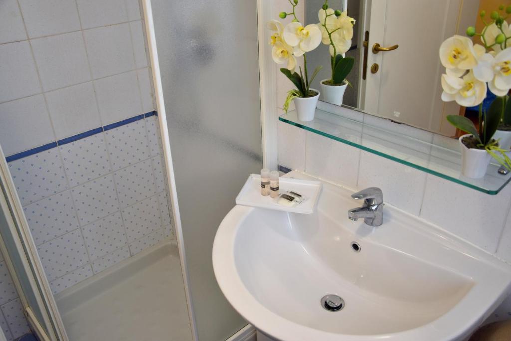 Koupelna v ubytování Residenza Favaro