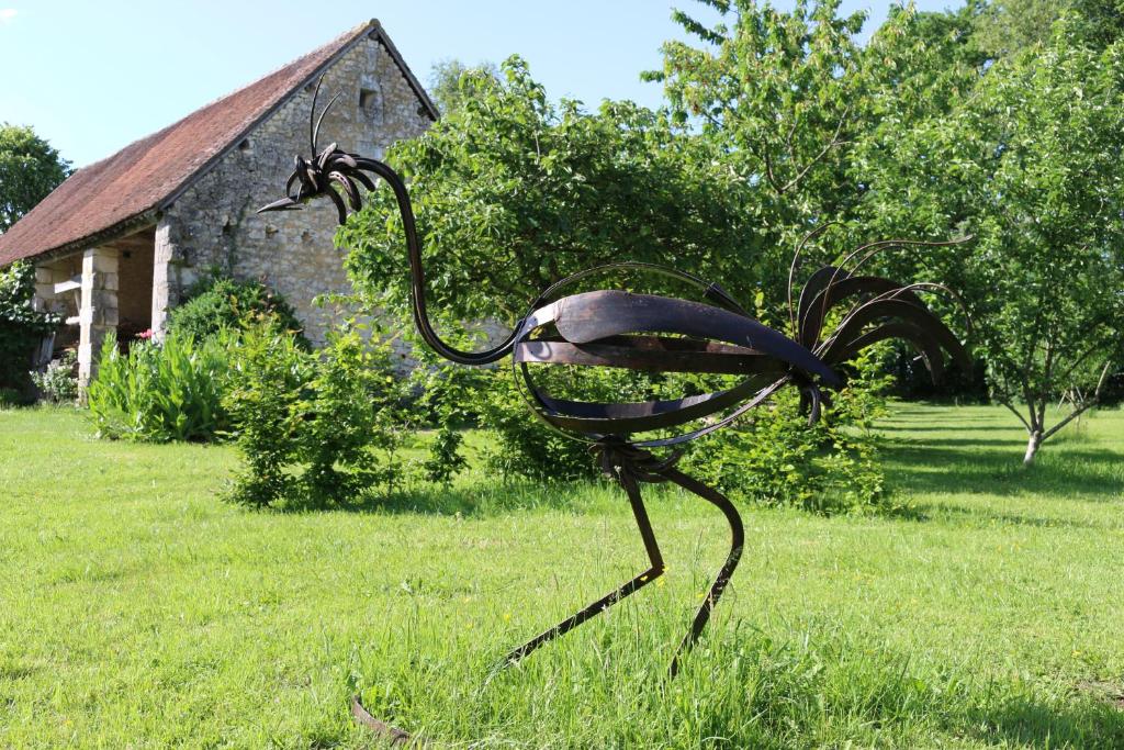 Zahrada ubytování Le bourgis