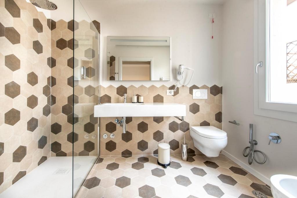 Koupelna v ubytování Casa Ercoli B&B