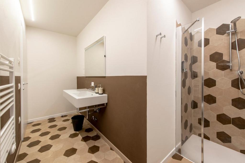 Koupelna v ubytování Casa Ercoli B&B