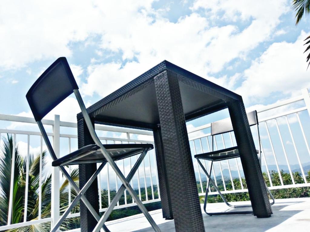 Balkón nebo terasa v ubytování Mahaweli View Inn