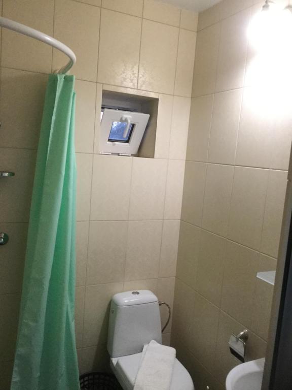 Koupelna v ubytování Aura