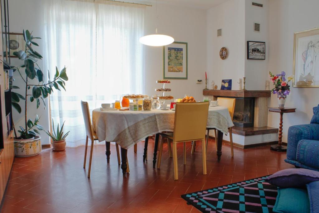 Area soggiorno di B&B Dimora Morelli