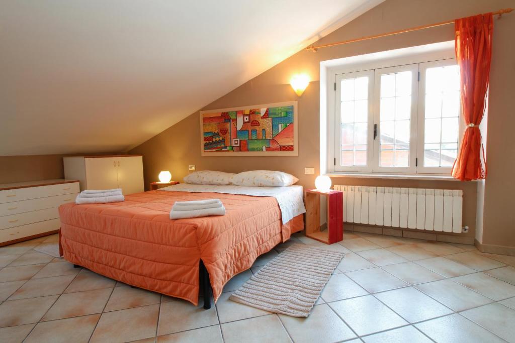 Letto o letti in una camera di B&B Dimora Morelli