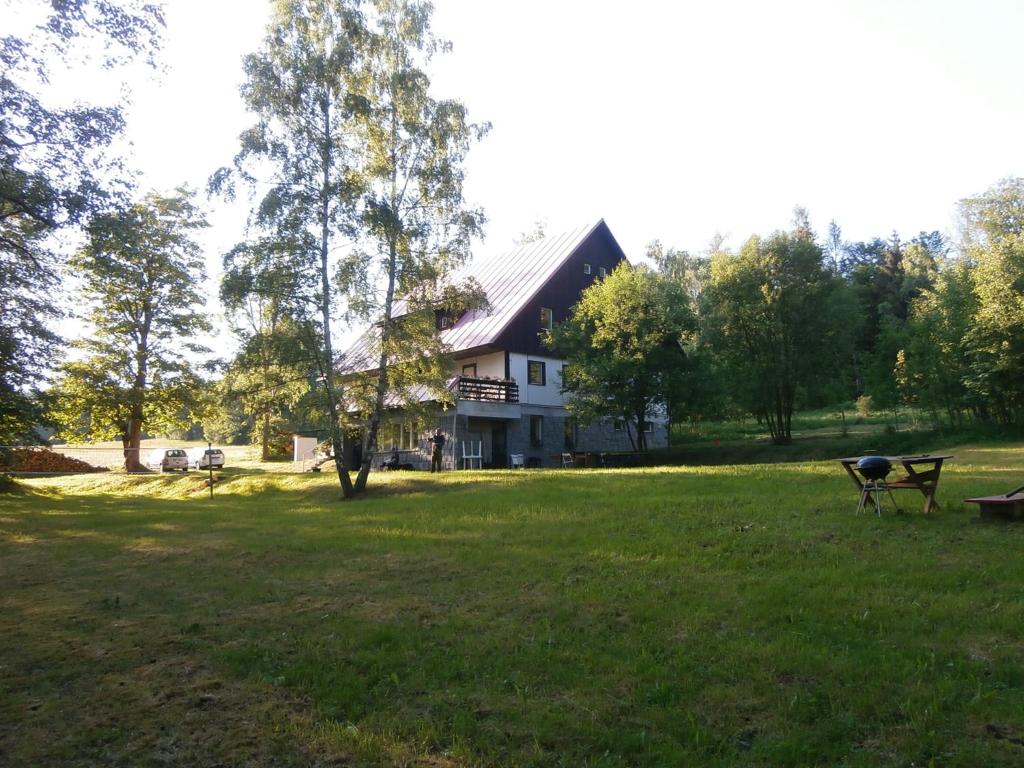 Zahrada ubytování Penzion Luna
