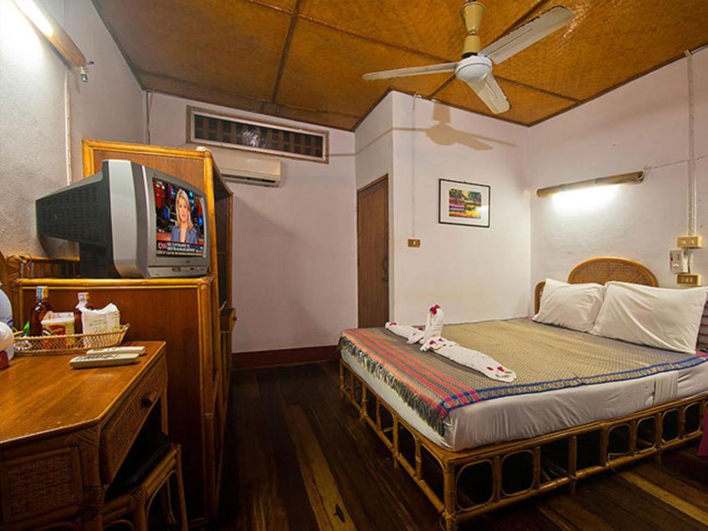 TV a/nebo společenská místnost v ubytování Bill Resort