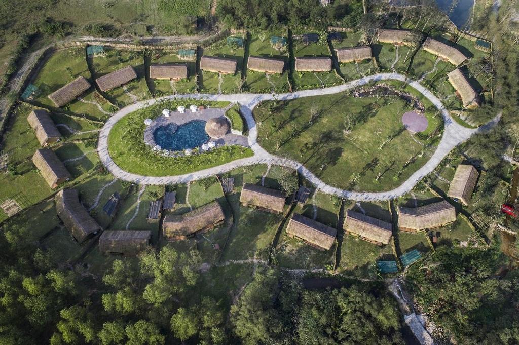 A bird's-eye view of Alba Wellness Resort By Fusion