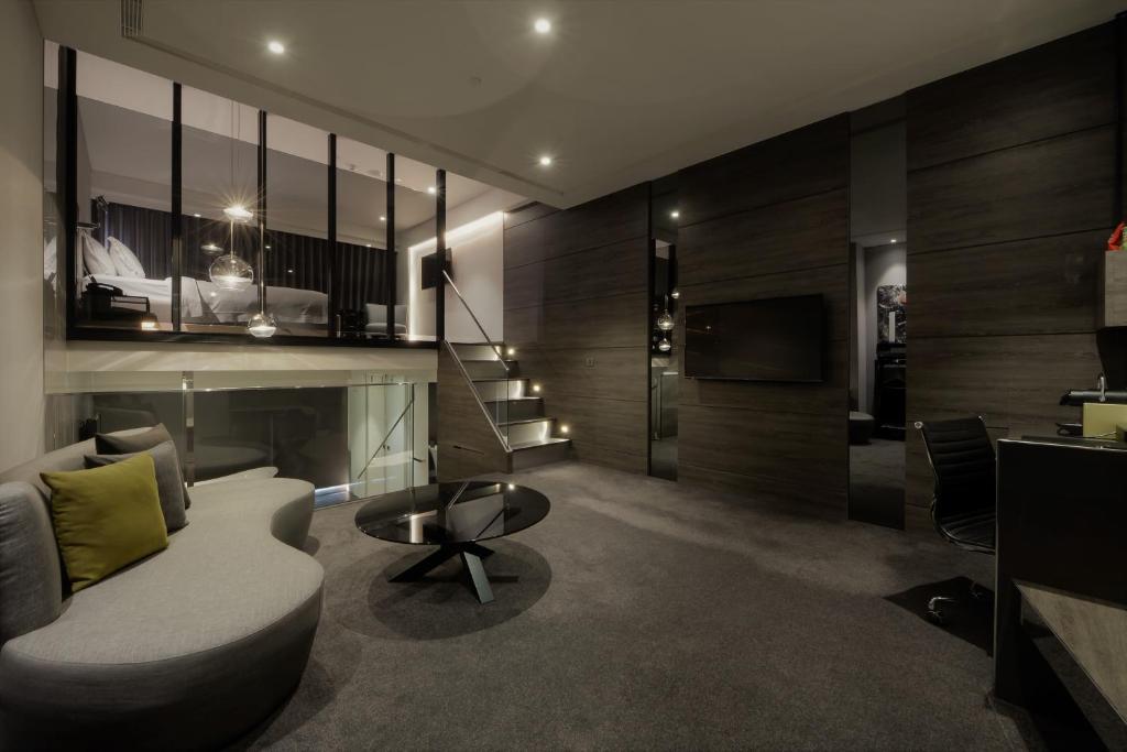 Posezení v ubytování Starhaus Hotel