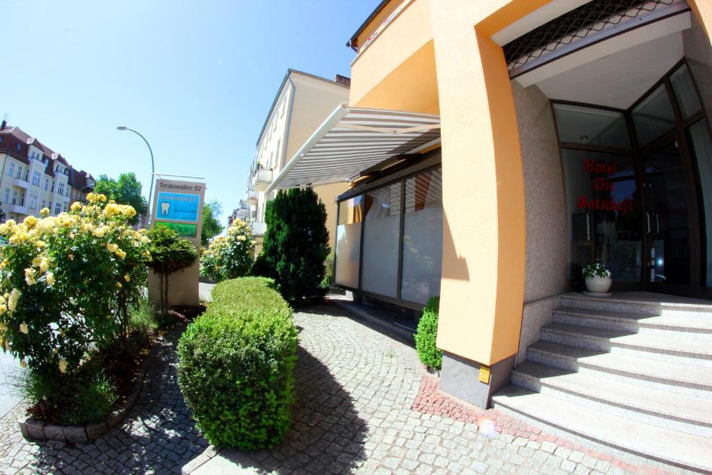 Budova, kde se hotel nachází