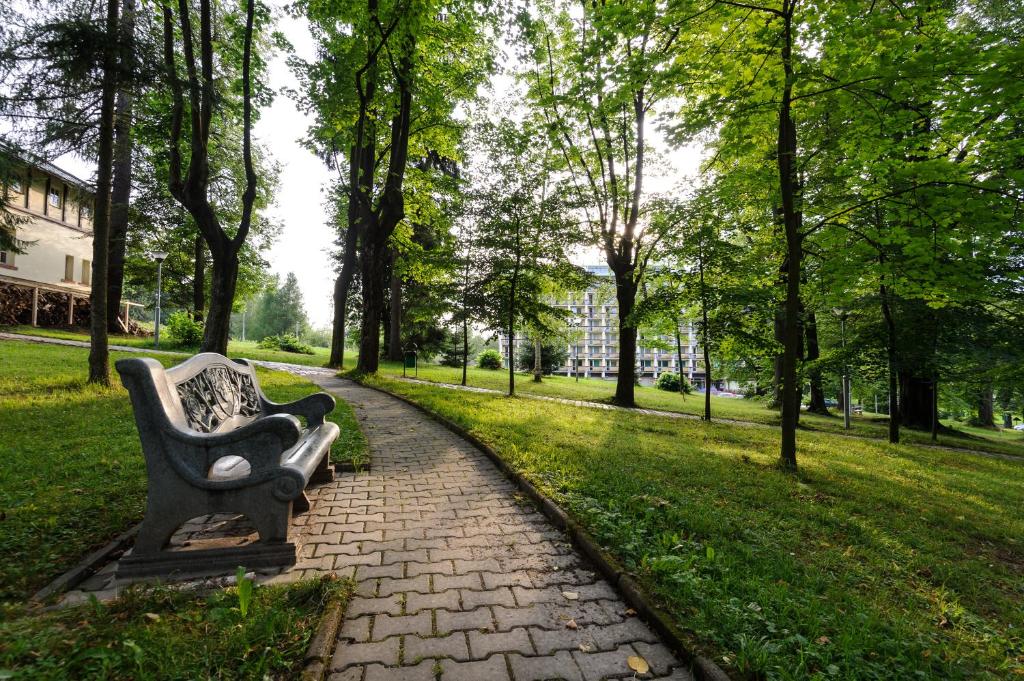 Zahrada ubytování Spa Resort Libverda - Villa Friedland