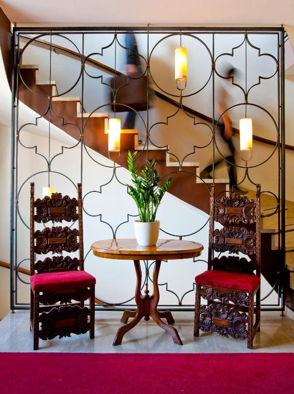 Posezení v ubytování Hotel Elefant