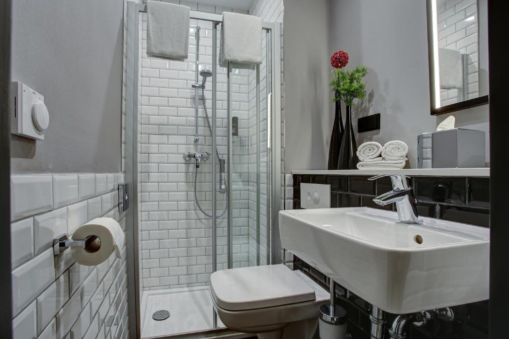 Vannituba majutusasutuses Boutique Essen City