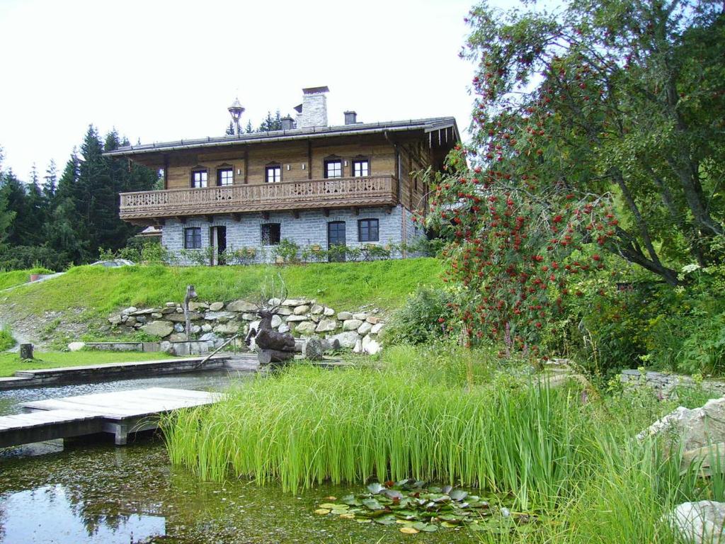 Zahrada ubytování MONDI Schiefe Alm Gastein