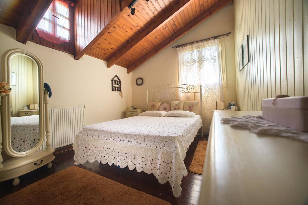 Postel nebo postele na pokoji v ubytování Jasmine House