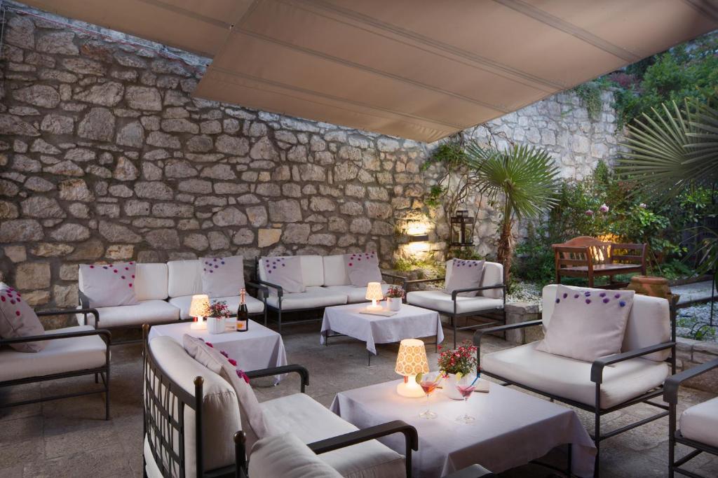 Część wypoczynkowa w obiekcie Hotel Angelo d'Oro