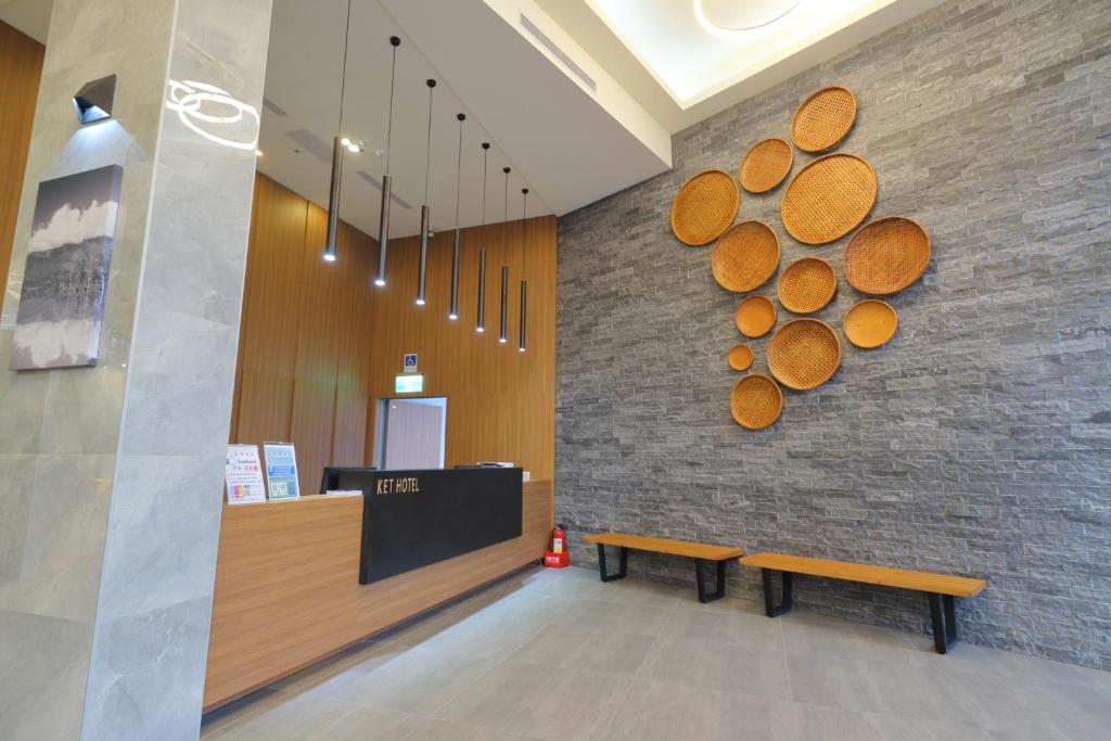 Vstupní hala nebo recepce v ubytování KET Hotel