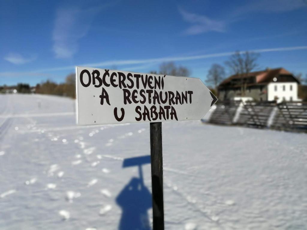 Penzion Vozzýk v zimě