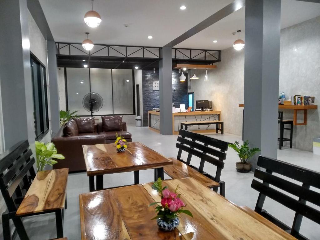 Kuchyň nebo kuchyňský kout v ubytování De Loft Hotel