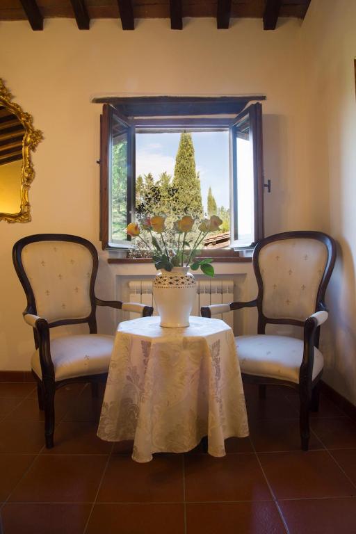 Część wypoczynkowa w obiekcie Agriturismo Borgo Il Bonagino