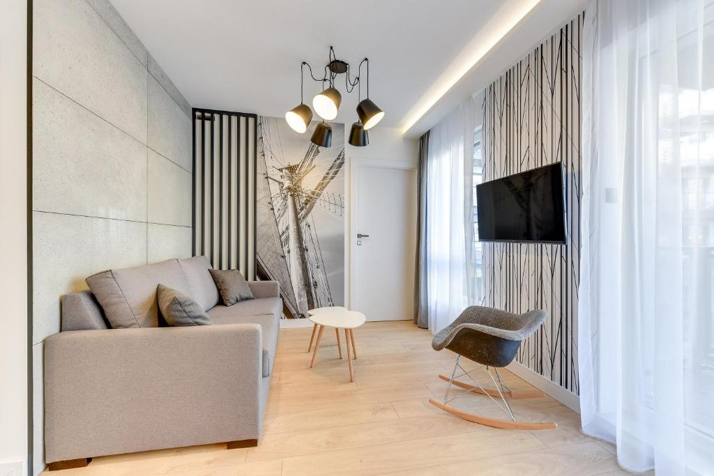 Blue Mandarin Island - Apartamento Con Balcón - 72 Chmielna Street