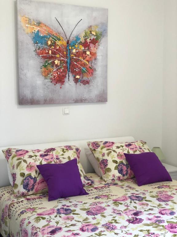 Postel nebo postele na pokoji v ubytování Apartments J&K