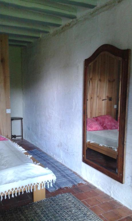 Postel nebo postele na pokoji v ubytování la vigneraie