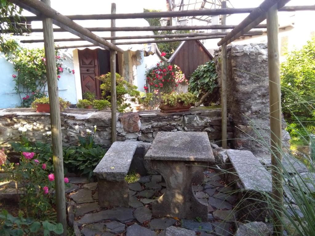 Zahrada ubytování CASA VACANZE "LA QUIETE"