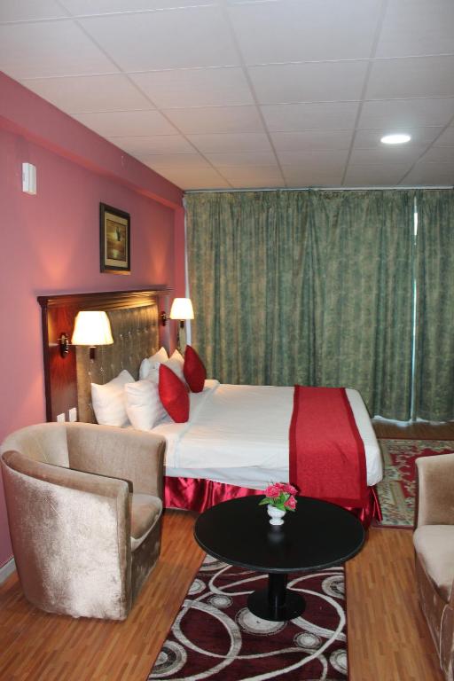 Posezení v ubytování Grand Nova Hotel