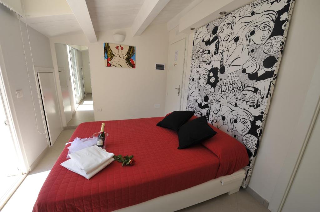 Postel nebo postele na pokoji v ubytování Edificio 15 House Elite