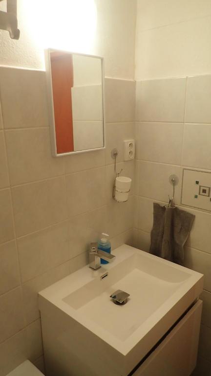 Koupelna v ubytování Apartment Jackie