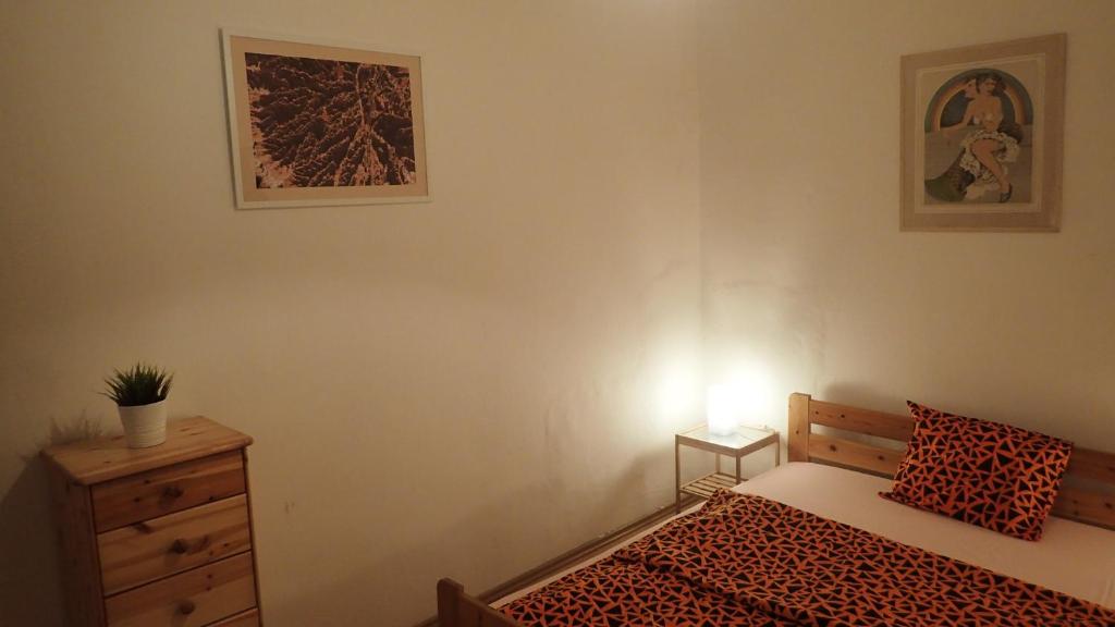 Postel nebo postele na pokoji v ubytování Apartment Jackie