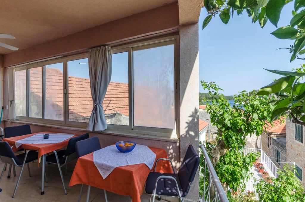 Balkón alebo terasa v ubytovaní Rooms Roza