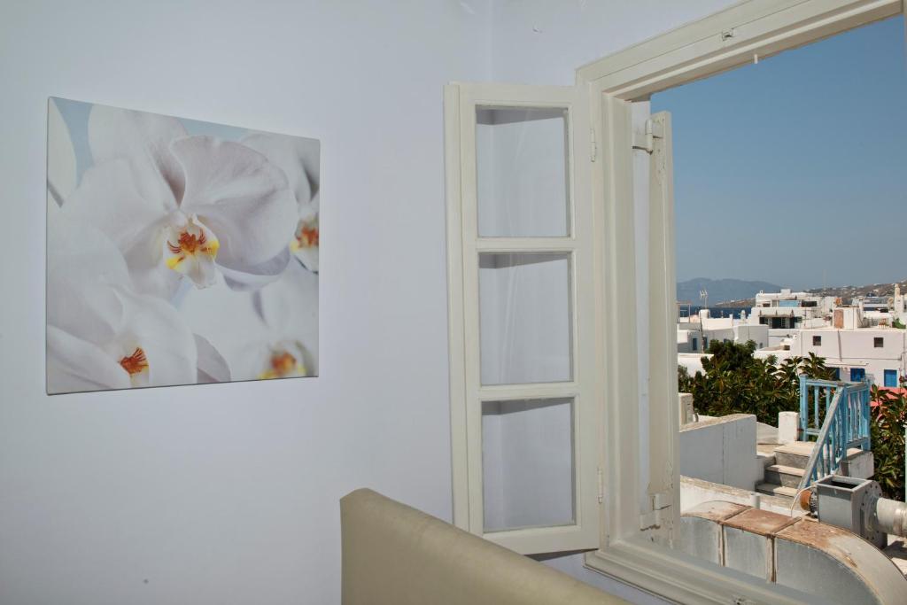 Balkón nebo terasa v ubytování Karboni Hotel