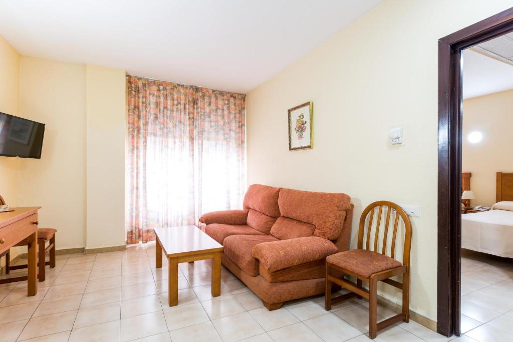 Posezení v ubytování Apartamentos Resitur