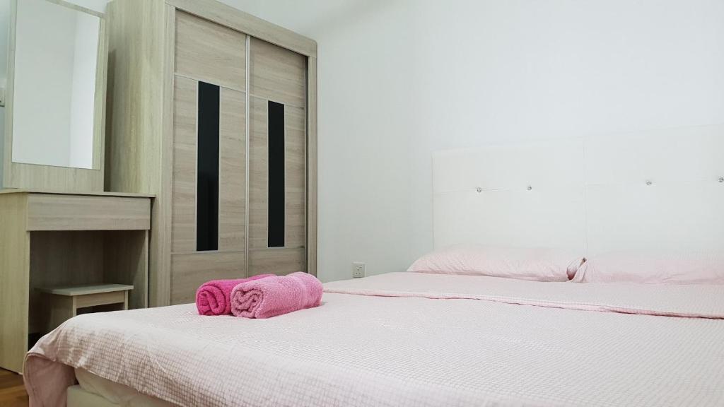 Postel nebo postele na pokoji v ubytování BekvämHome
