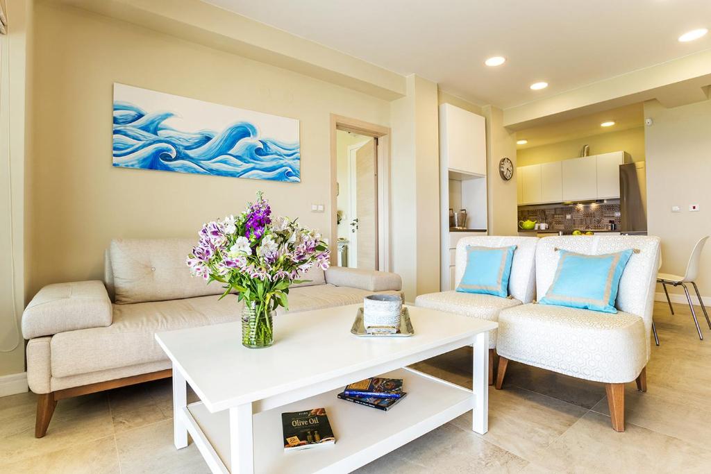 Posedenie v ubytovaní A&A Luxury Beach Villas
