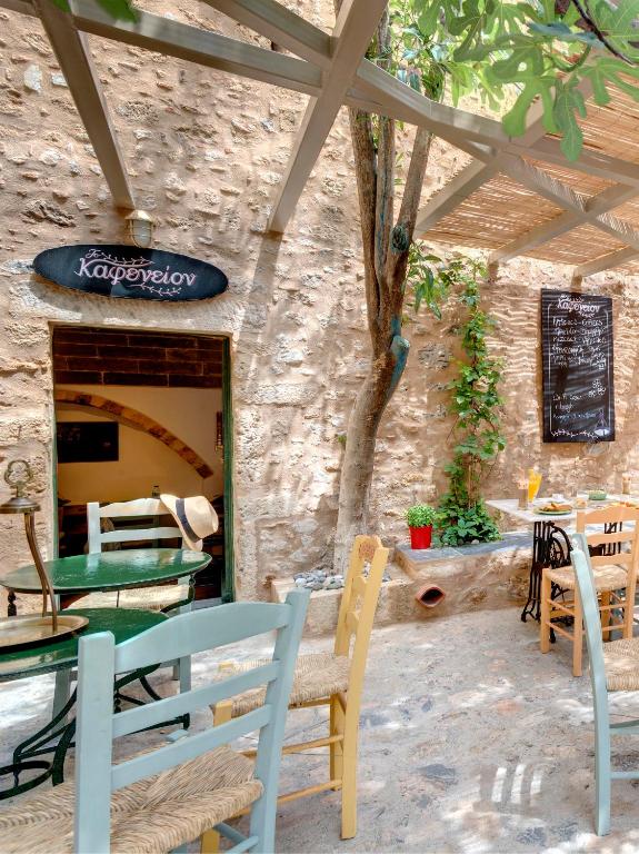 Patio nebo venkovní prostory v ubytování Ritsos Guesthouse