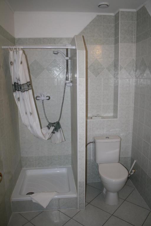 Koupelna v ubytování Hotel Bouček